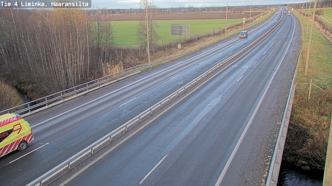 Kelikamerat Kuva Tie 4 Liminka, Haaransilta, Liminka, Pohjois-Pohjanmaa