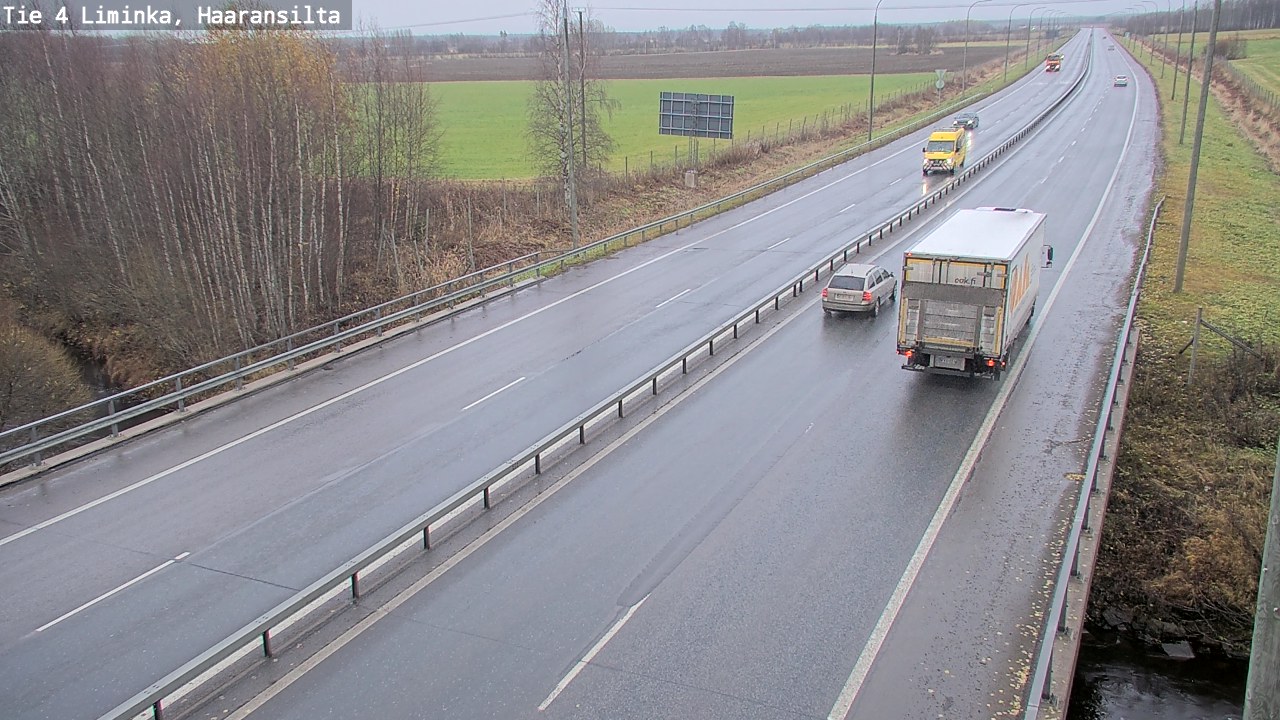Kelikamerat Kuva Tie 4 Liminka, Haaransilta, Liminka, Pohjois-Pohjanmaa