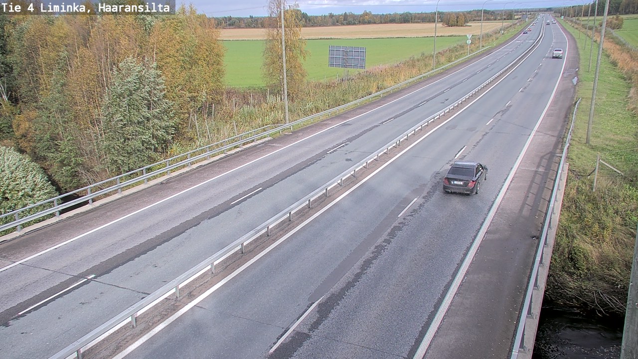 Kelikamerat Kuva Tie 4 Liminka, Haaransilta, Liminka, Pohjois-Pohjanmaa