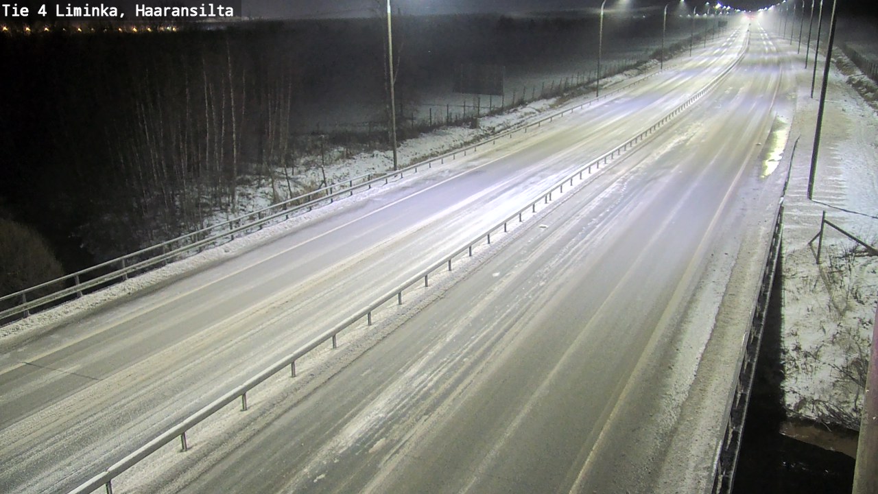 Weather Camera Image Road 4 Liminka, Haaransilta, Liminka, Pohjois-Pohjanmaa