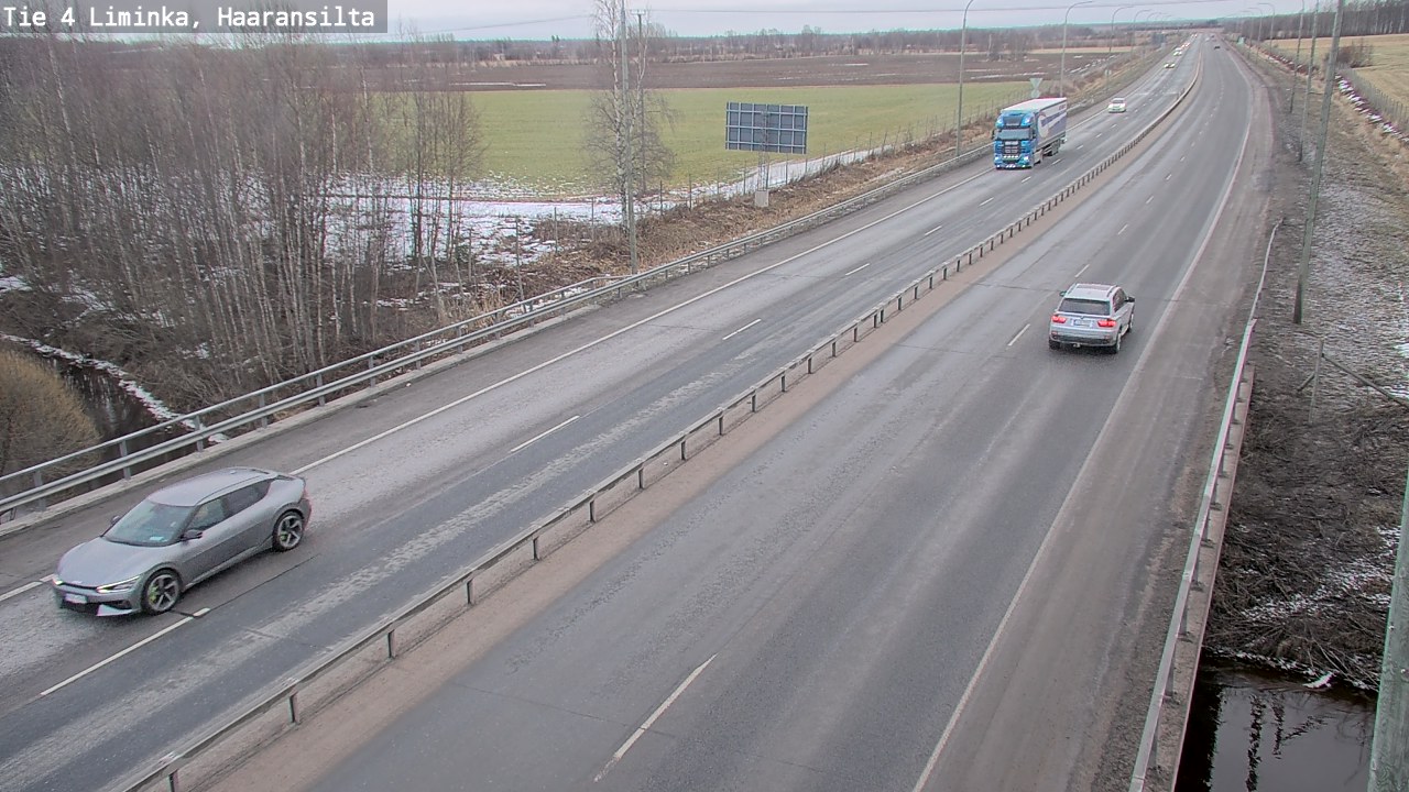 Kelikamerat Kuva Tie 4 Liminka, Haaransilta, Liminka, Pohjois-Pohjanmaa