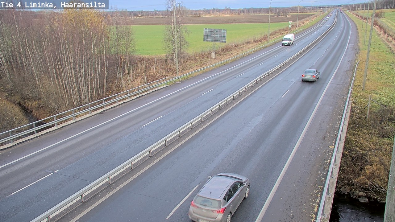 Kelikamerat Kuva Tie 4 Liminka, Haaransilta, Liminka, Pohjois-Pohjanmaa