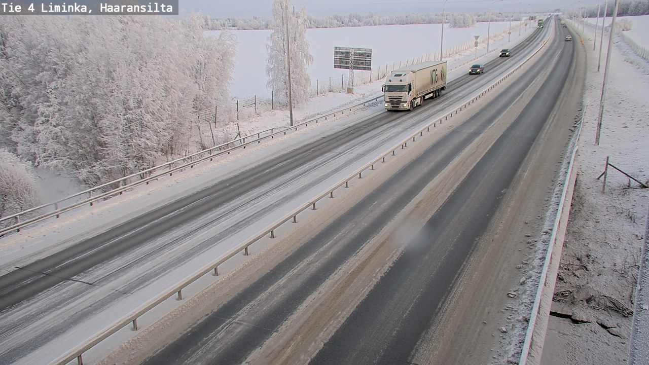 Kelikamerat Kuva Tie 4 Liminka, Haaransilta, Liminka, Pohjois-Pohjanmaa