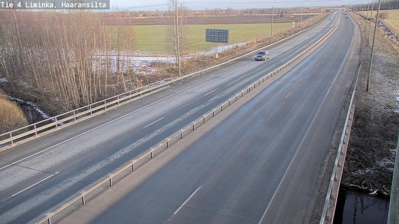 Kelikamerat Kuva Tie 4 Liminka, Haaransilta, Liminka, Pohjois-Pohjanmaa