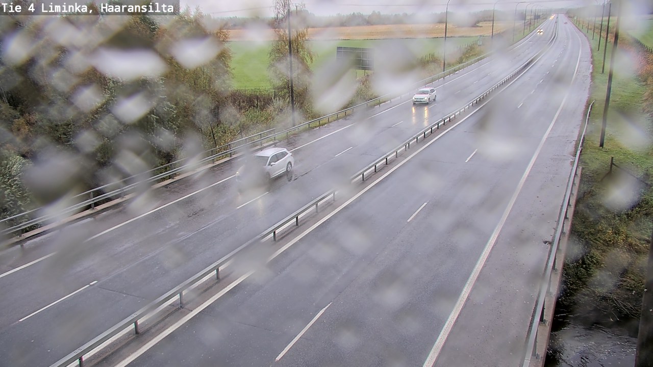 Weather Camera Image Road 4 Liminka, Haaransilta, Liminka, Pohjois-Pohjanmaa