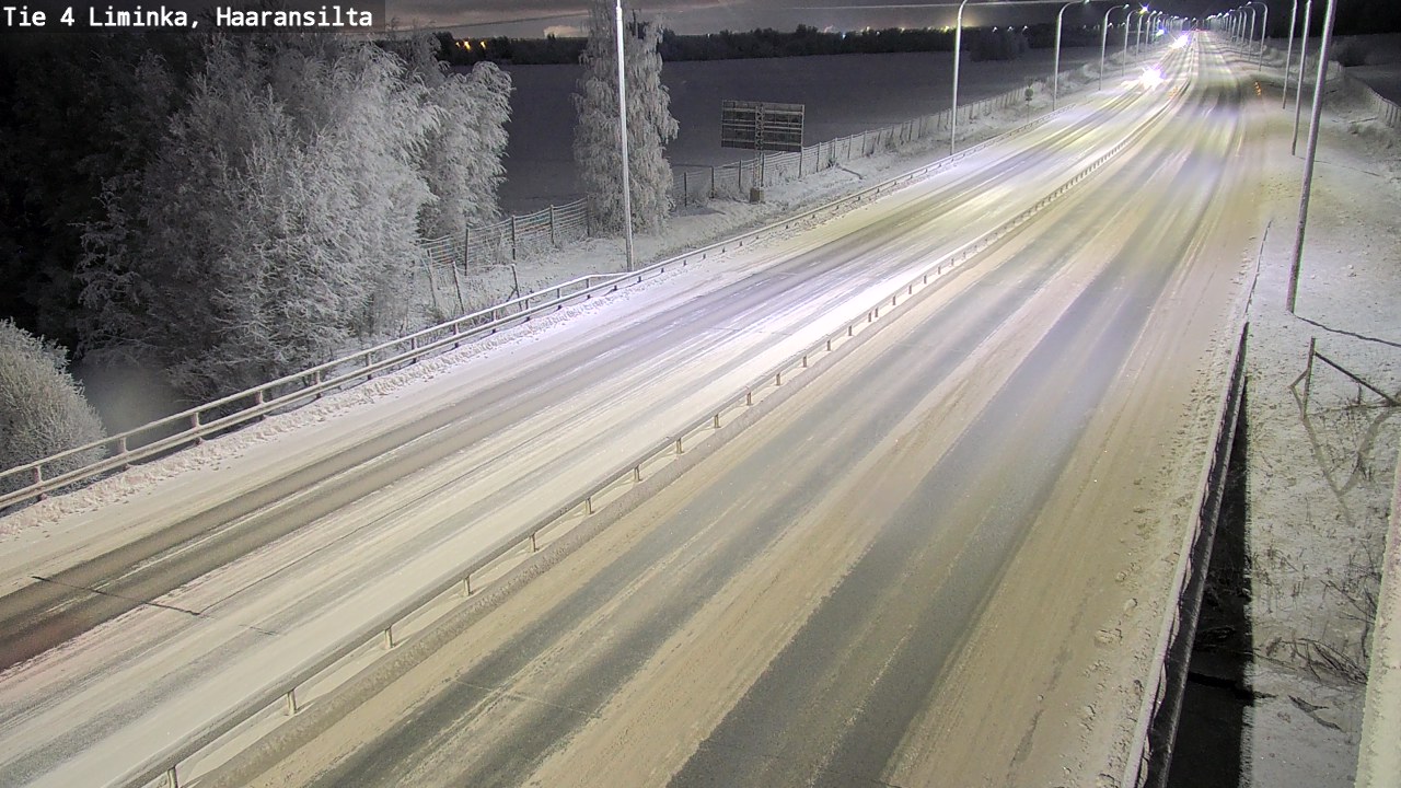 Kelikamerat Kuva Tie 4 Liminka, Haaransilta, Liminka, Pohjois-Pohjanmaa