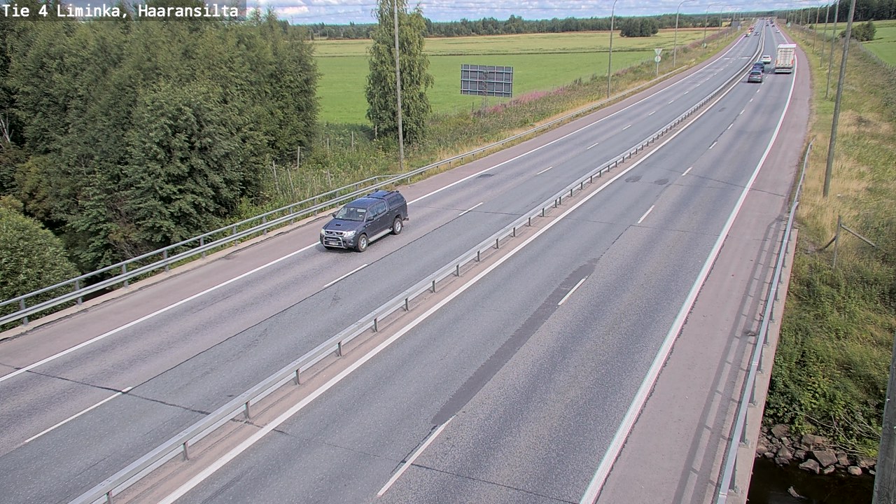 Kelikamerat Kuva Tie 4 Liminka, Haaransilta, Liminka, Pohjois-Pohjanmaa