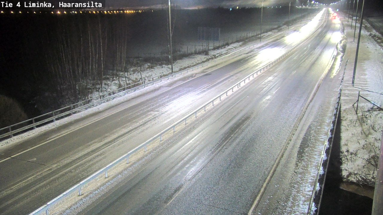 Weather Camera Image Road 4 Liminka, Haaransilta, Liminka, Pohjois-Pohjanmaa