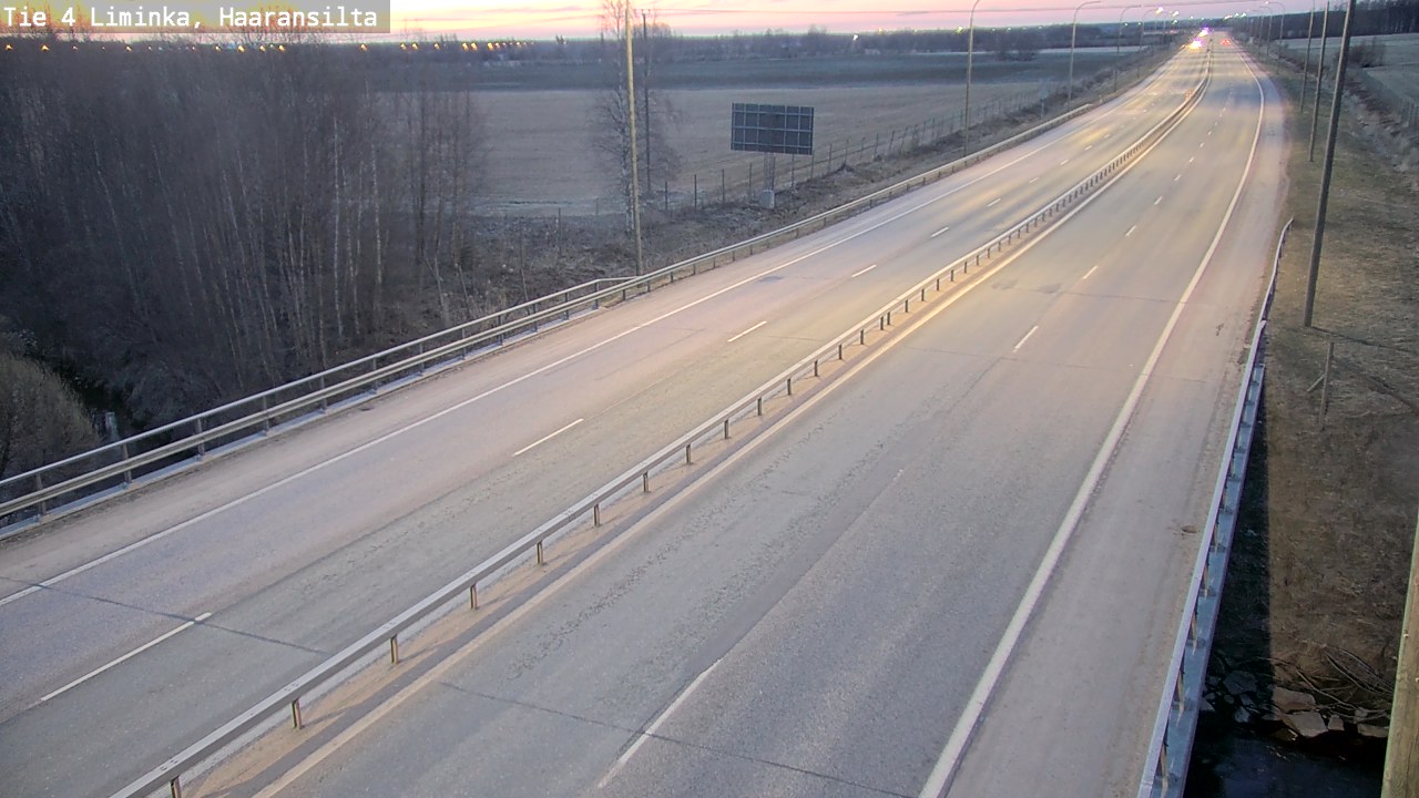 Kelikamerat Kuva Tie 4 Liminka, Haaransilta, Liminka, Pohjois-Pohjanmaa