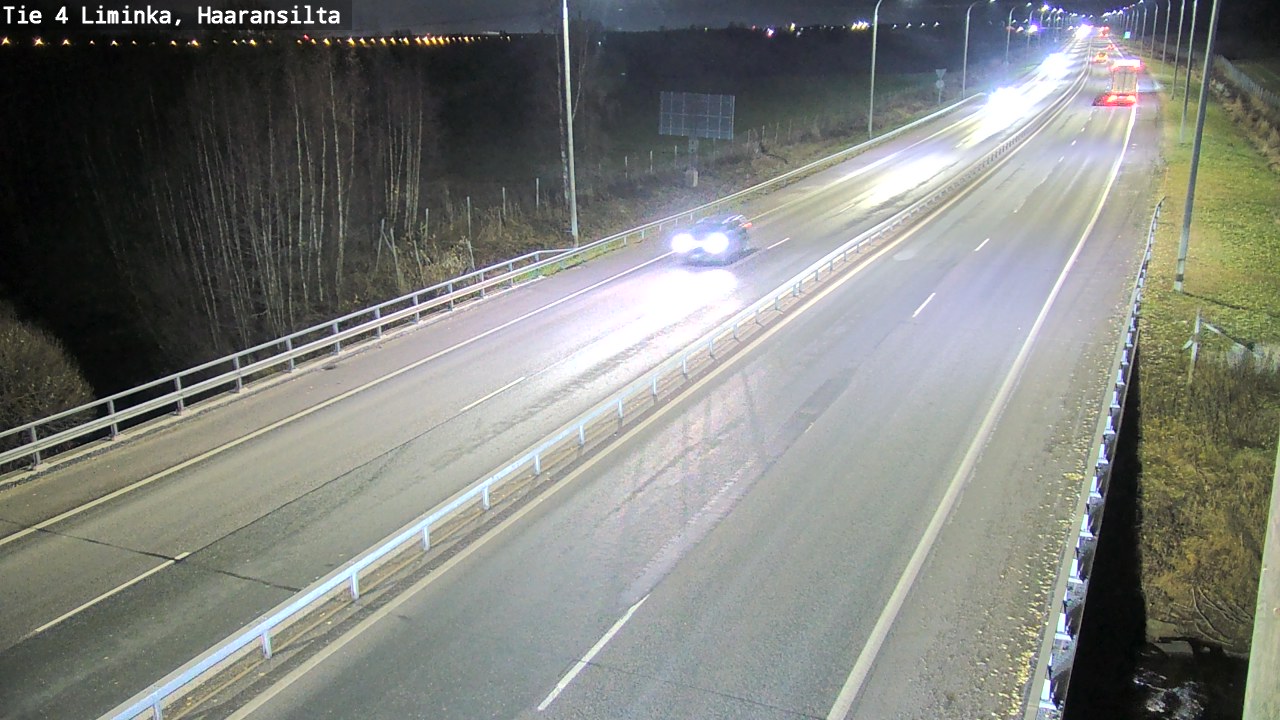 Kelikamerat Kuva Tie 4 Liminka, Haaransilta, Liminka, Pohjois-Pohjanmaa