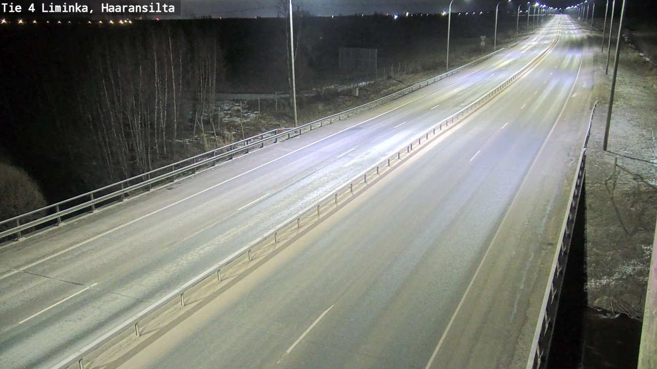 Kelikamerat Kuva Tie 4 Liminka, Haaransilta, Liminka, Pohjois-Pohjanmaa