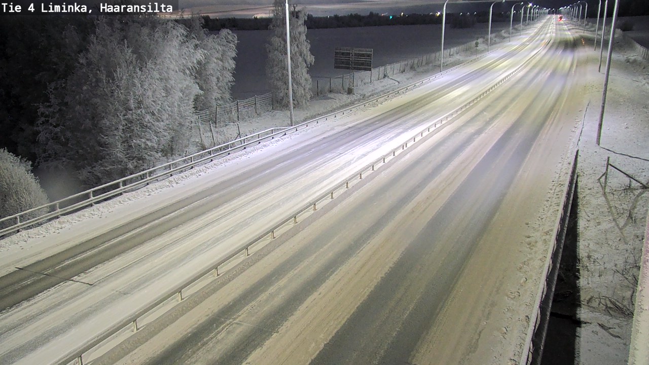 Kelikamerat Kuva Tie 4 Liminka, Haaransilta, Liminka, Pohjois-Pohjanmaa