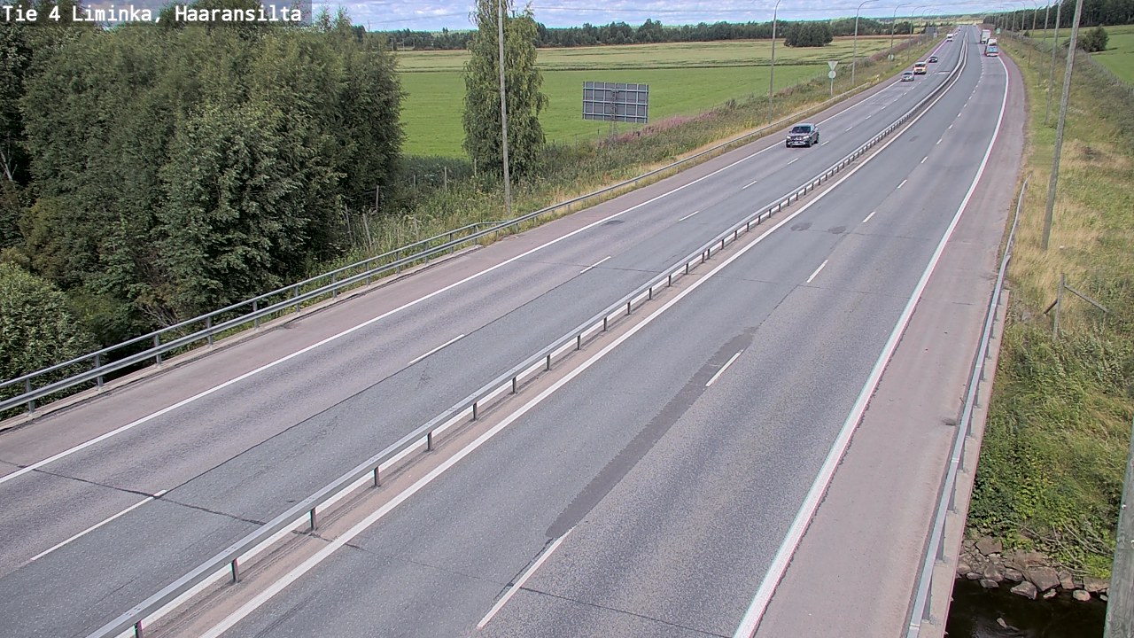 Kelikamerat Kuva Tie 4 Liminka, Haaransilta, Liminka, Pohjois-Pohjanmaa