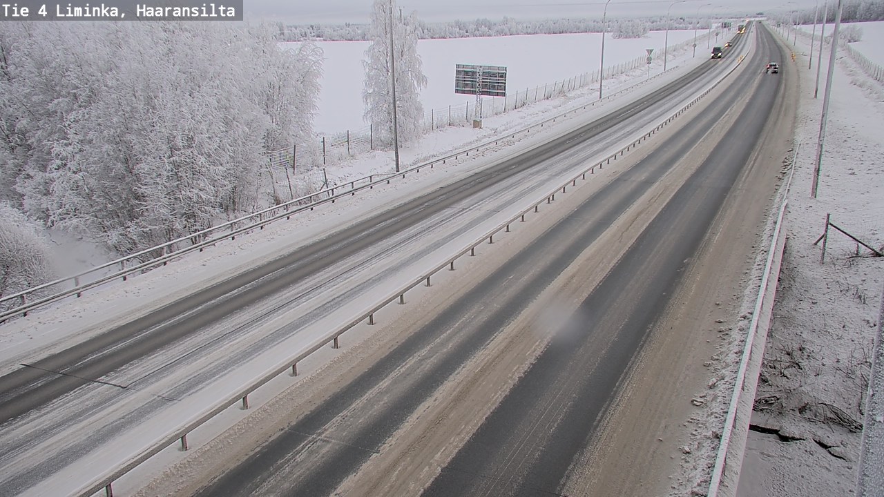 Kelikamerat Kuva Tie 4 Liminka, Haaransilta, Liminka, Pohjois-Pohjanmaa