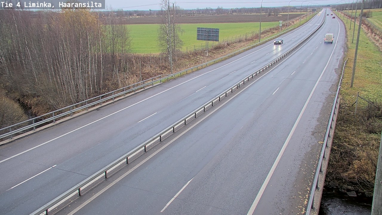 Kelikamerat Kuva Tie 4 Liminka, Haaransilta, Liminka, Pohjois-Pohjanmaa