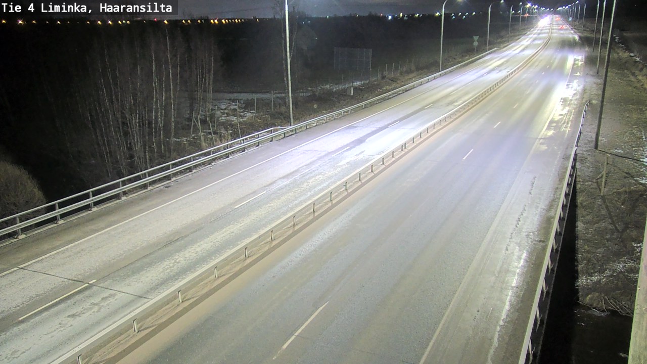 Kelikamerat Kuva Tie 4 Liminka, Haaransilta, Liminka, Pohjois-Pohjanmaa