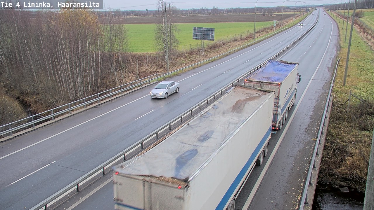 Kelikamerat Kuva Tie 4 Liminka, Haaransilta, Liminka, Pohjois-Pohjanmaa