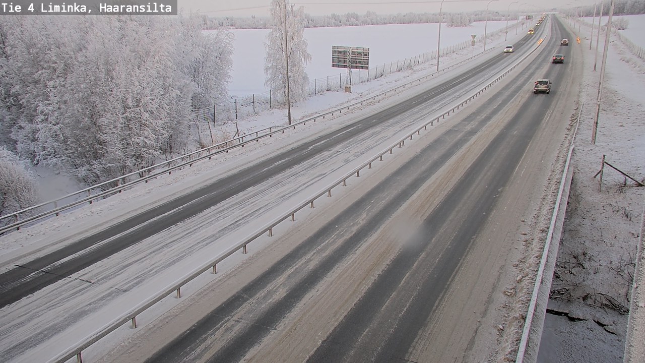 Kelikamerat Kuva Tie 4 Liminka, Haaransilta, Liminka, Pohjois-Pohjanmaa