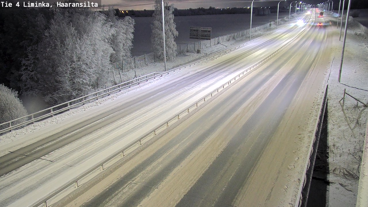 Kelikamerat Kuva Tie 4 Liminka, Haaransilta, Liminka, Pohjois-Pohjanmaa