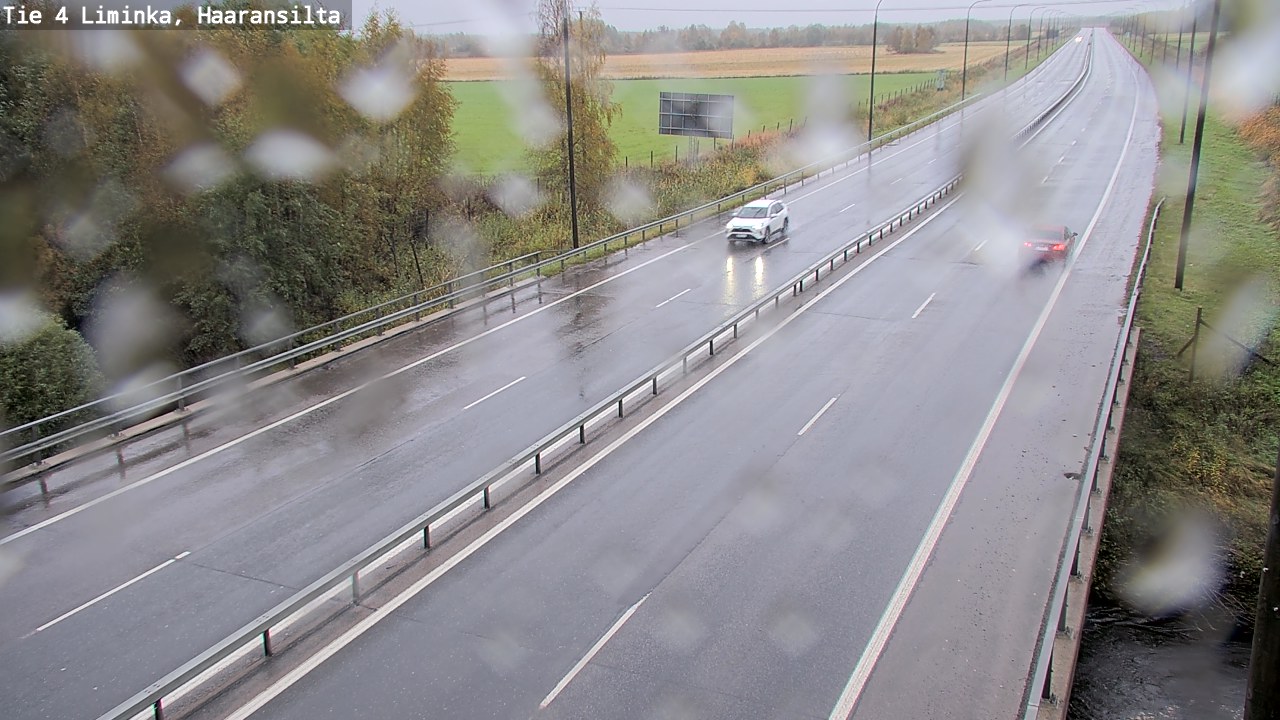 Weather Camera Image Road 4 Liminka, Haaransilta, Liminka, Pohjois-Pohjanmaa