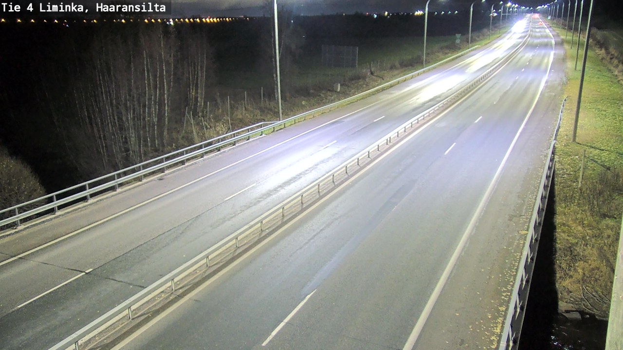 Kelikamerat Kuva Tie 4 Liminka, Haaransilta, Liminka, Pohjois-Pohjanmaa