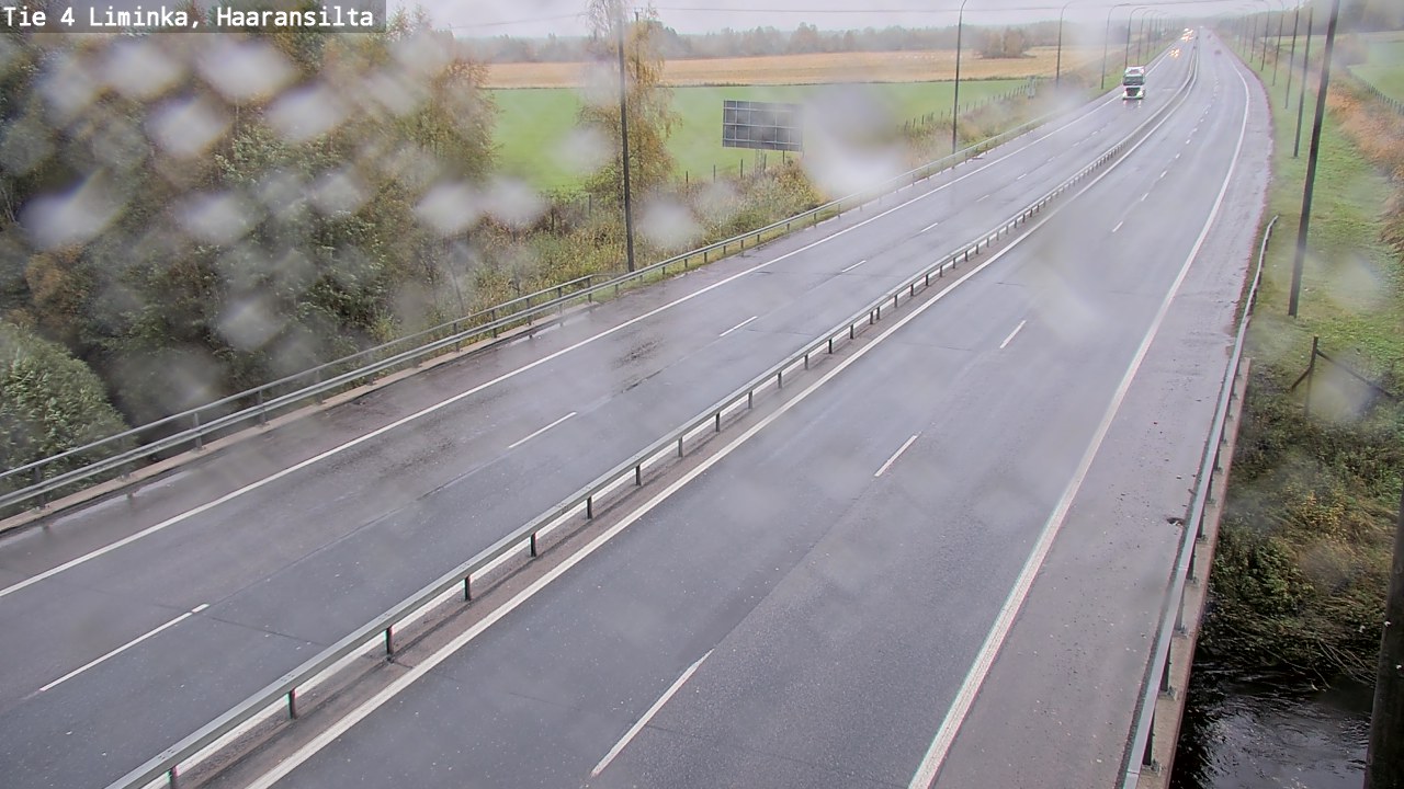 Weather Camera Image Road 4 Liminka, Haaransilta, Liminka, Pohjois-Pohjanmaa