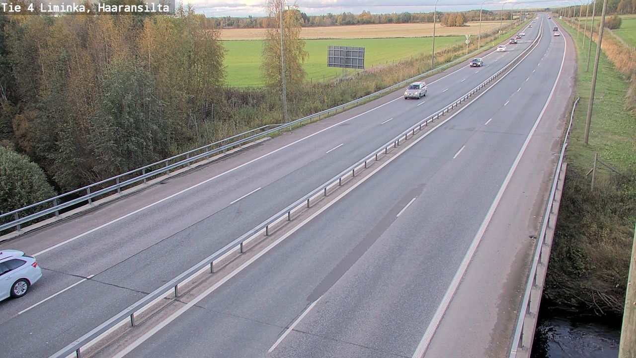 Kelikamerat Kuva Tie 4 Liminka, Haaransilta, Liminka, Pohjois-Pohjanmaa