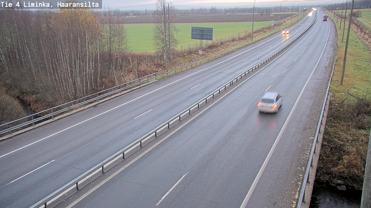 Kelikamerat Kuva Tie 4 Liminka, Haaransilta, Liminka, Pohjois-Pohjanmaa