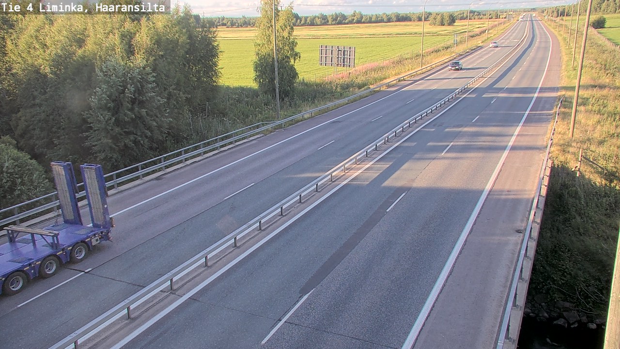 Kelikamerat Kuva Tie 4 Liminka, Haaransilta, Liminka, Pohjois-Pohjanmaa