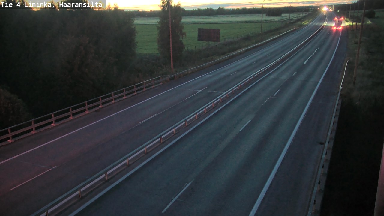 Kelikamerat Kuva Tie 4 Liminka, Haaransilta, Liminka, Pohjois-Pohjanmaa