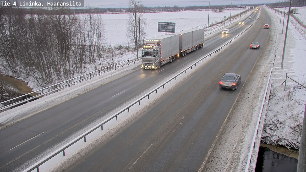 Kelikamerat Kuva Tie 4 Liminka, Haaransilta, Liminka, Pohjois-Pohjanmaa