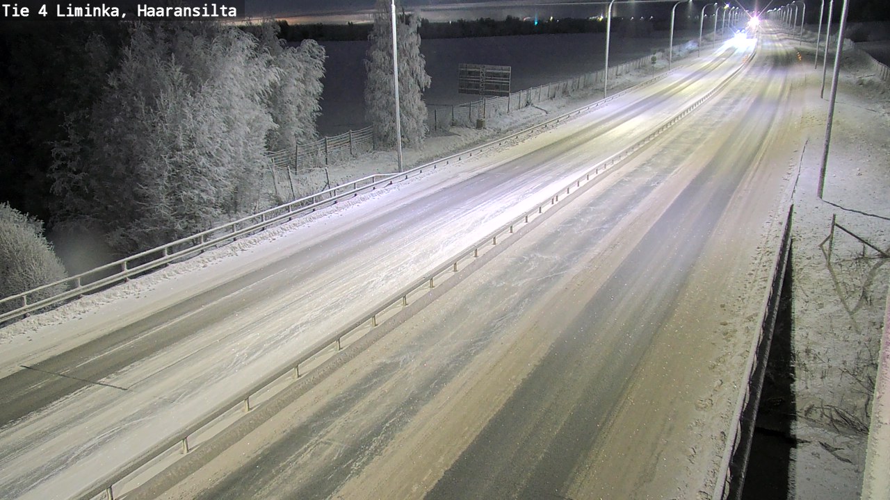 Kelikamerat Kuva Tie 4 Liminka, Haaransilta, Liminka, Pohjois-Pohjanmaa