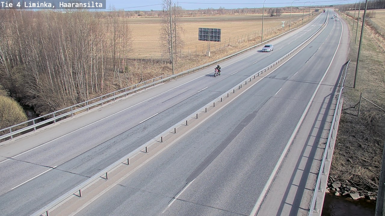 Kelikamerat Kuva Tie 4 Liminka, Haaransilta, Liminka, Pohjois-Pohjanmaa