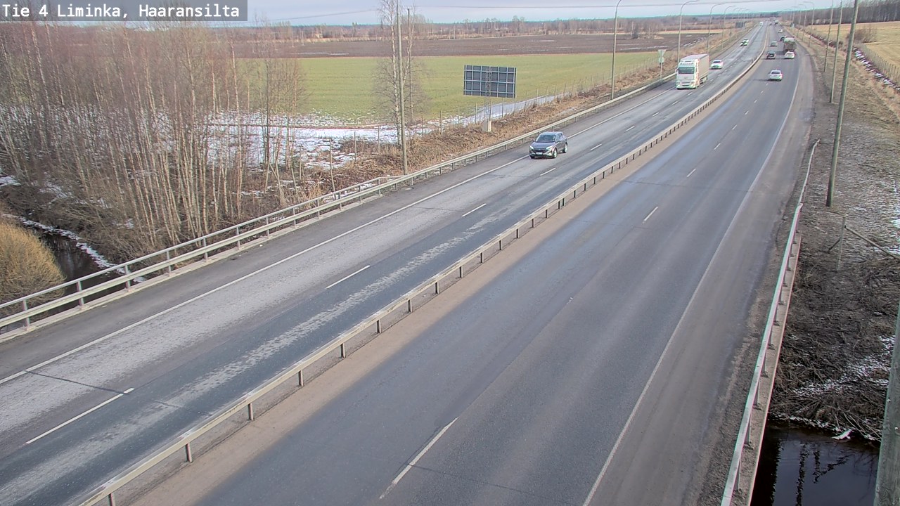 Kelikamerat Kuva Tie 4 Liminka, Haaransilta, Liminka, Pohjois-Pohjanmaa