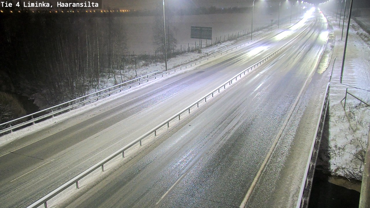 Kelikamerat Kuva Tie 4 Liminka, Haaransilta, Liminka, Pohjois-Pohjanmaa