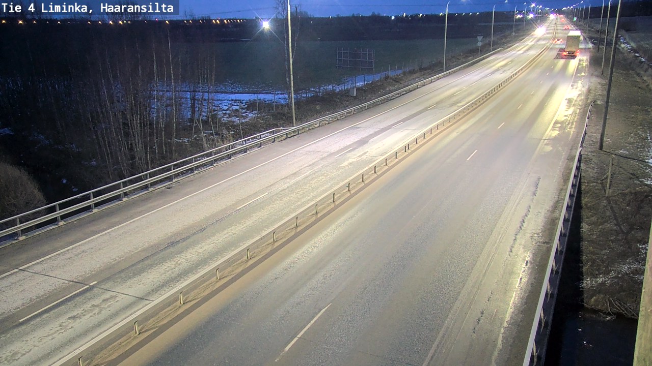 Kelikamerat Kuva Tie 4 Liminka, Haaransilta, Liminka, Pohjois-Pohjanmaa