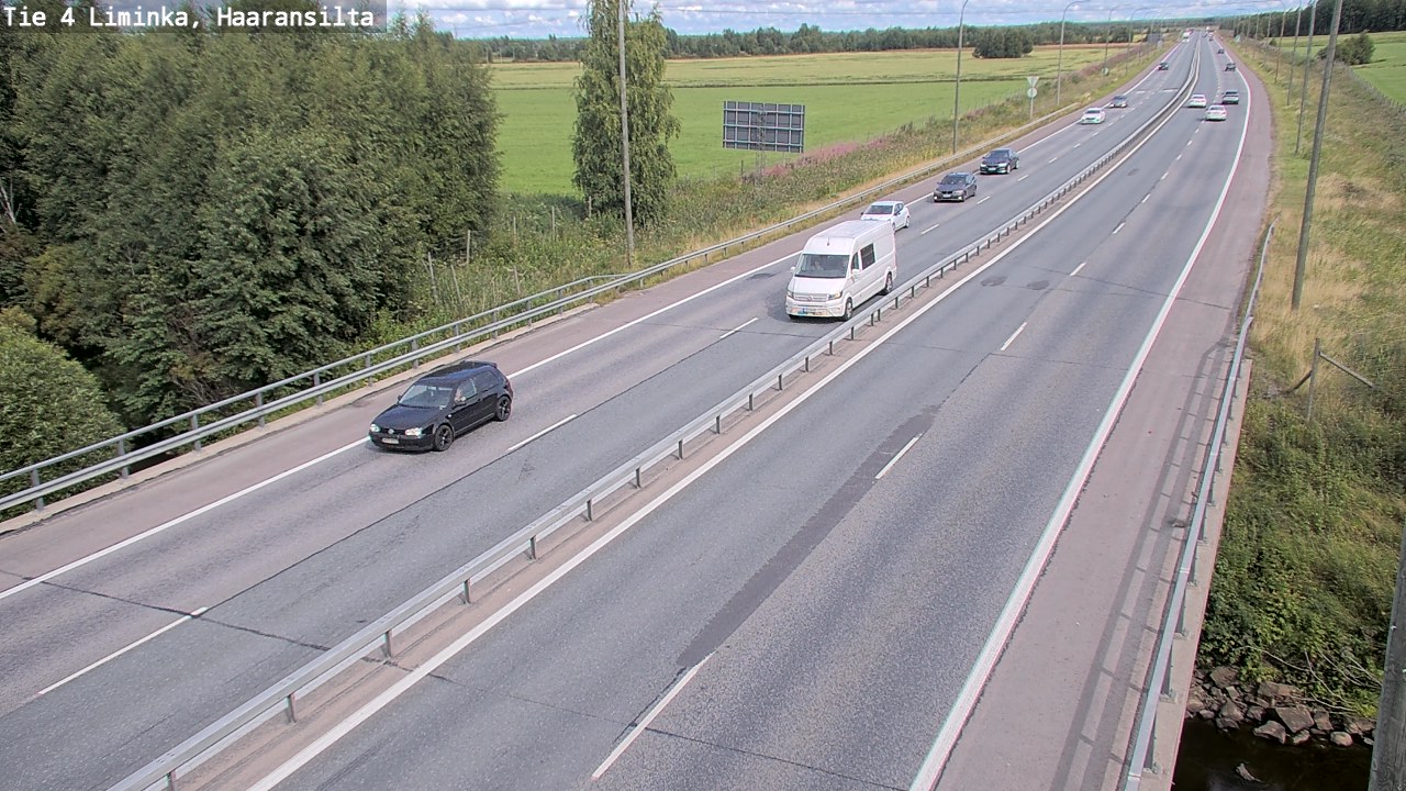 Kelikamerat Kuva Tie 4 Liminka, Haaransilta, Liminka, Pohjois-Pohjanmaa