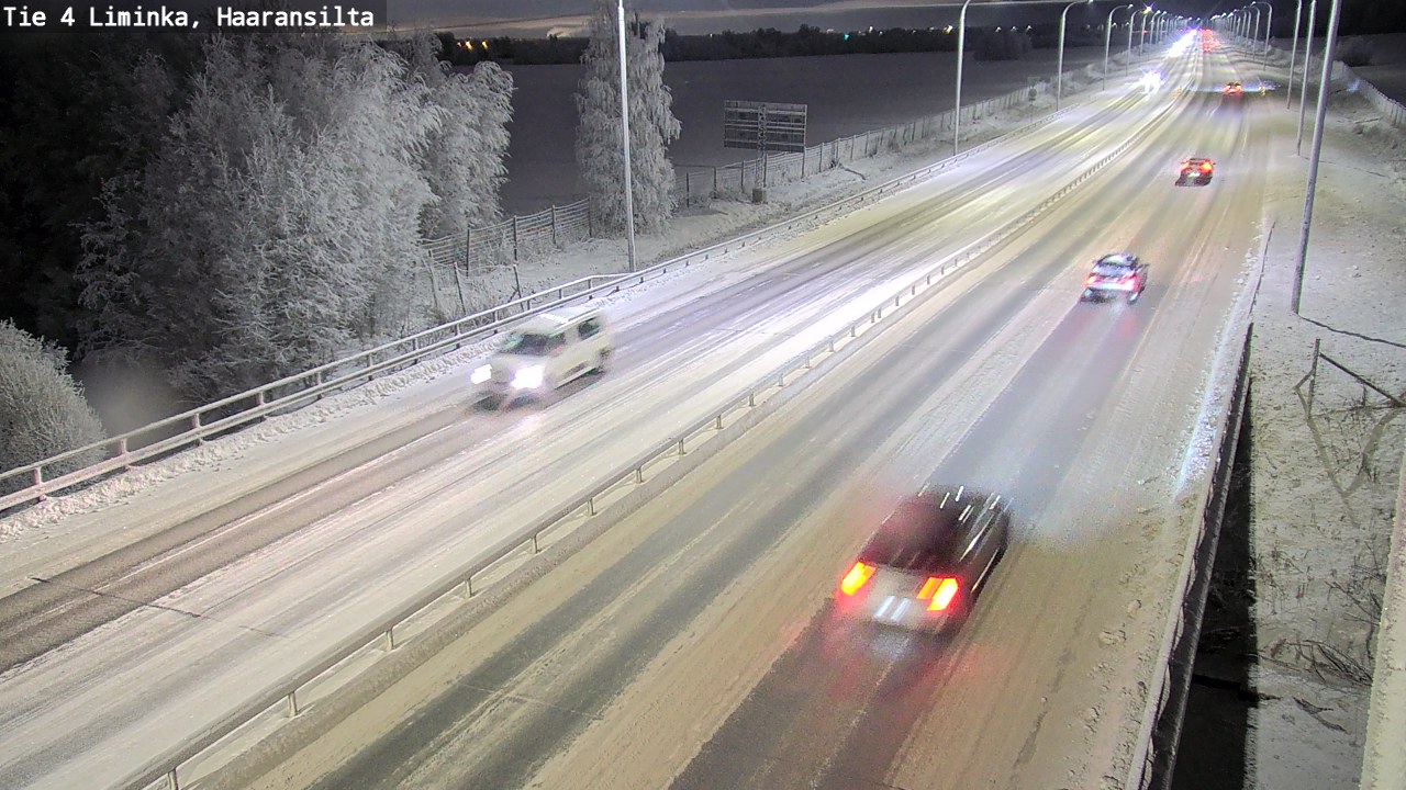 Kelikamerat Kuva Tie 4 Liminka, Haaransilta, Liminka, Pohjois-Pohjanmaa