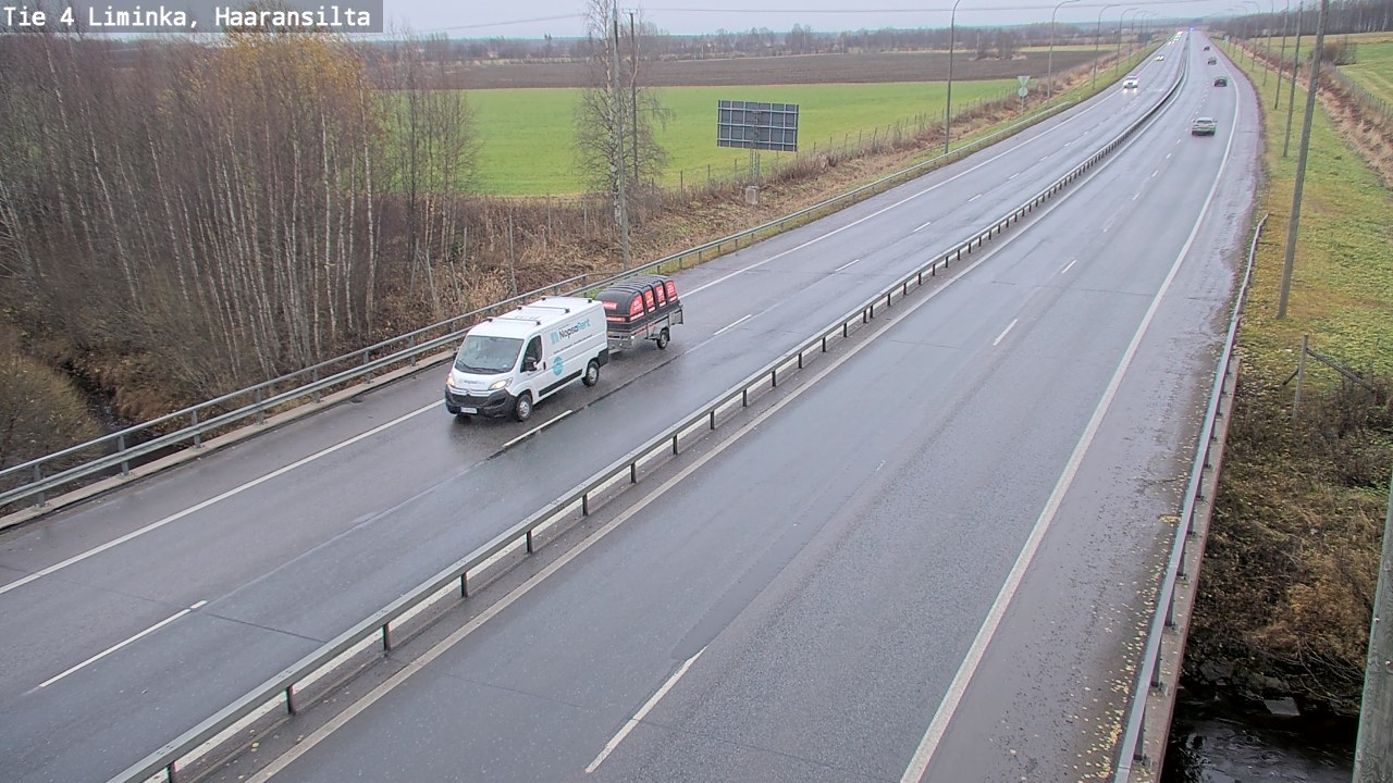 Kelikamerat Kuva Tie 4 Liminka, Haaransilta, Liminka, Pohjois-Pohjanmaa