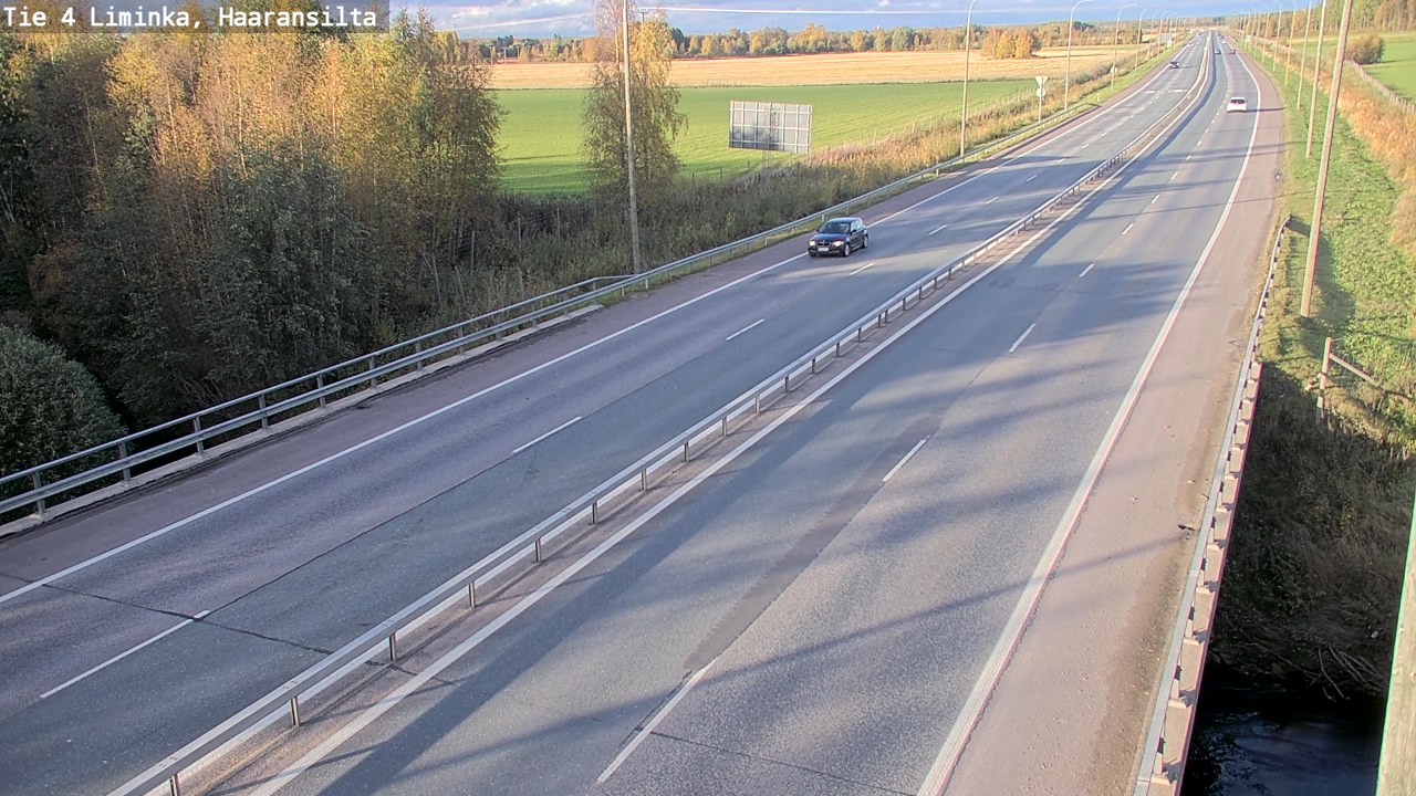 Kelikamerat Kuva Tie 4 Liminka, Haaransilta, Liminka, Pohjois-Pohjanmaa
