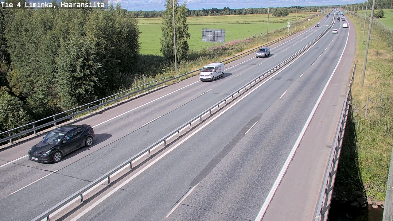 Kelikamerat Kuva Tie 4 Liminka, Haaransilta, Liminka, Pohjois-Pohjanmaa