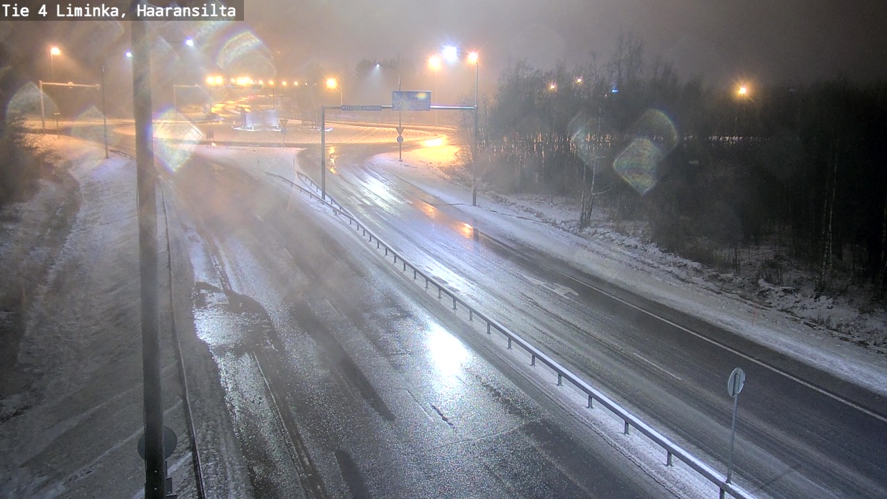 Kelikamerat Kuva Tie 4 Liminka, Haaransilta, Liminka, Pohjois-Pohjanmaa