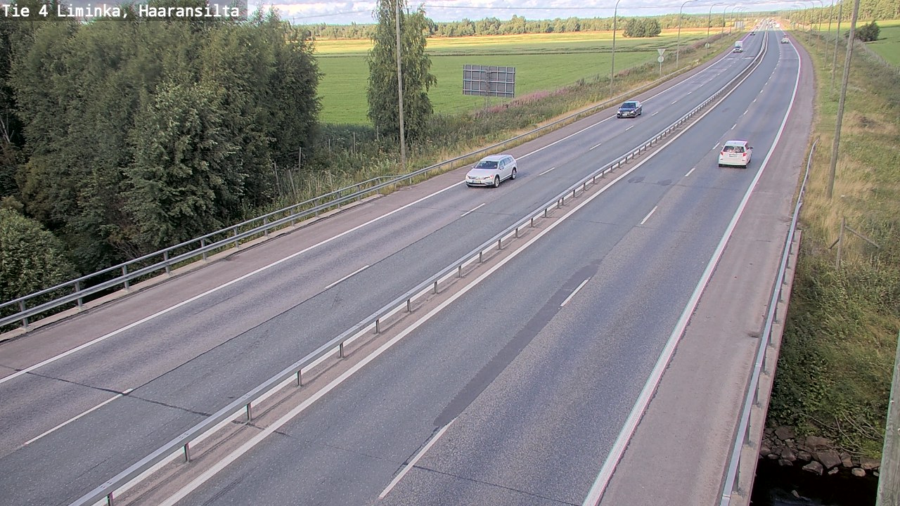 Kelikamerat Kuva Tie 4 Liminka, Haaransilta, Liminka, Pohjois-Pohjanmaa