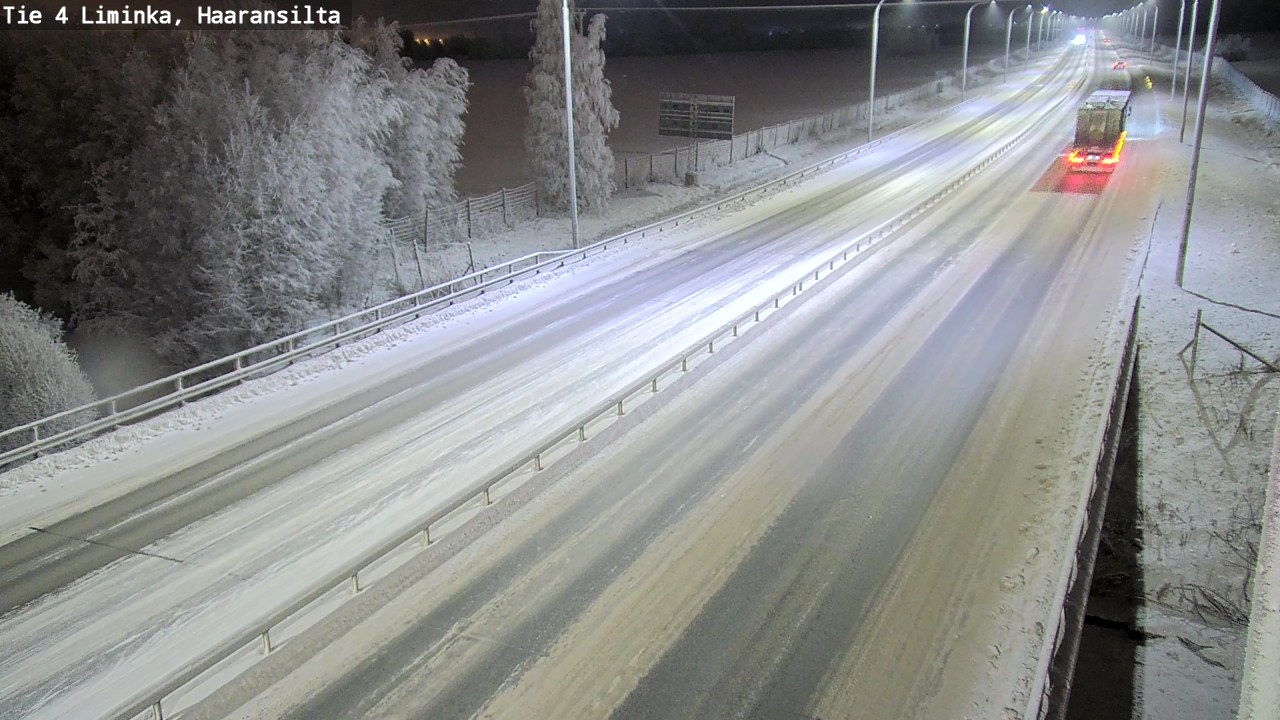 Kelikamerat Kuva Tie 4 Liminka, Haaransilta, Liminka, Pohjois-Pohjanmaa