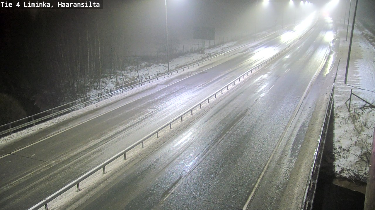 Weather Camera Image Road 4 Liminka, Haaransilta, Liminka, Pohjois-Pohjanmaa