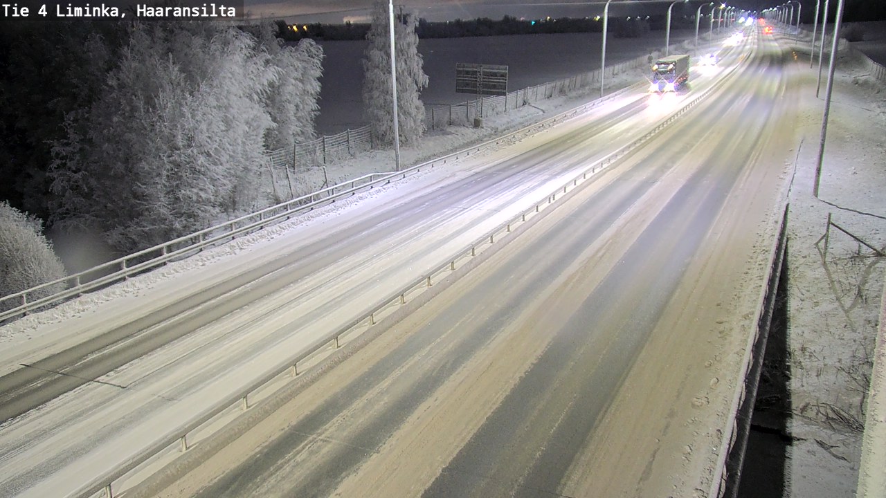 Kelikamerat Kuva Tie 4 Liminka, Haaransilta, Liminka, Pohjois-Pohjanmaa