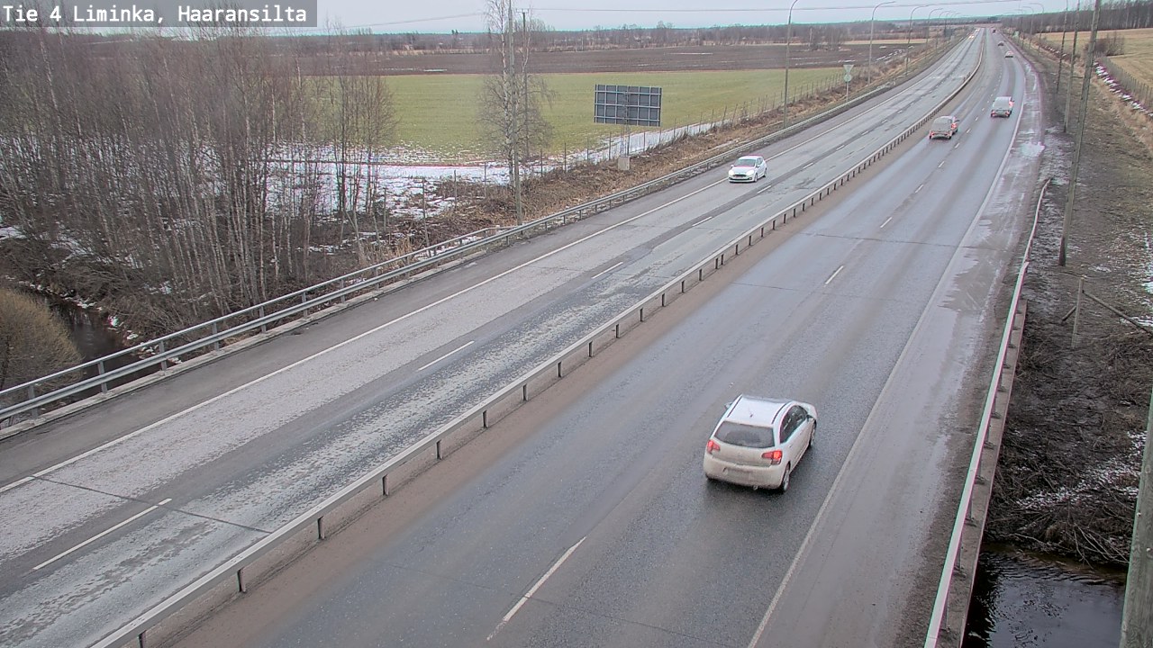 Kelikamerat Kuva Tie 4 Liminka, Haaransilta, Liminka, Pohjois-Pohjanmaa