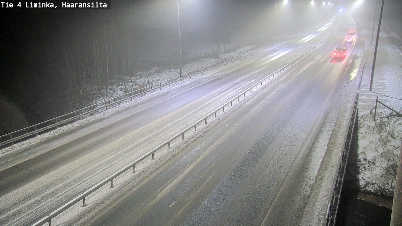 Weather Camera Image Road 4 Liminka, Haaransilta, Liminka, Pohjois-Pohjanmaa