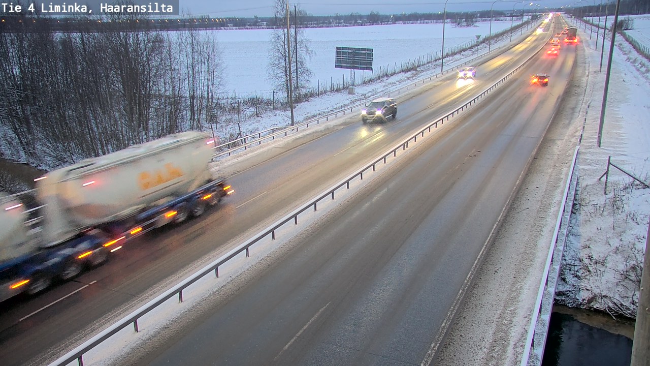 Kelikamerat Kuva Tie 4 Liminka, Haaransilta, Liminka, Pohjois-Pohjanmaa