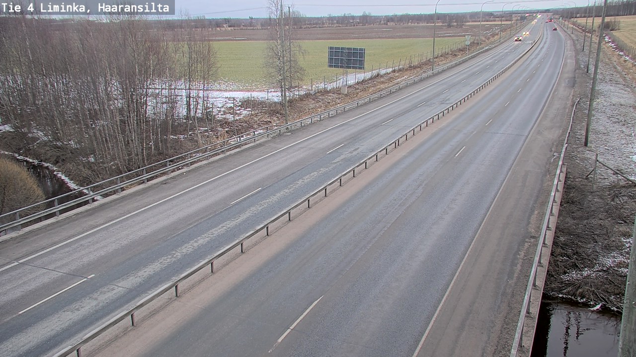 Kelikamerat Kuva Tie 4 Liminka, Haaransilta, Liminka, Pohjois-Pohjanmaa